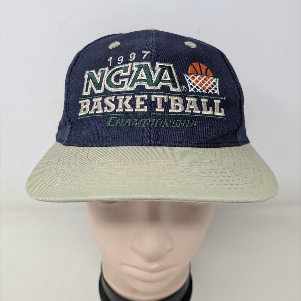 VTG 1997 NCAA Basketball Hat Championship Hat Logo 7 West Region 1st 2nd Round